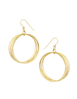 Made Brass Four Hoop Earrings - Earrings - ASOS - Jewelry