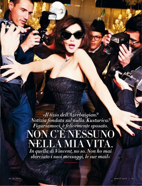 Monica Bellucci đẹp quyến rũ mê hoặc trên tạp chí Vanity Fair Ý tháng 10 - Tin Thời Trang - Phong Cách Sao - Monica Bellucci