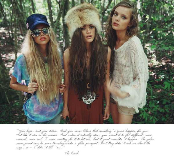 Phong cách phóng khoáng trong chiến dịch quảng cáo xuân hè 2014 của Wildfox - Wildfox - Xuân / Hè 2014 - Bộ sưu tập - Thời trang - Thời trang nữ