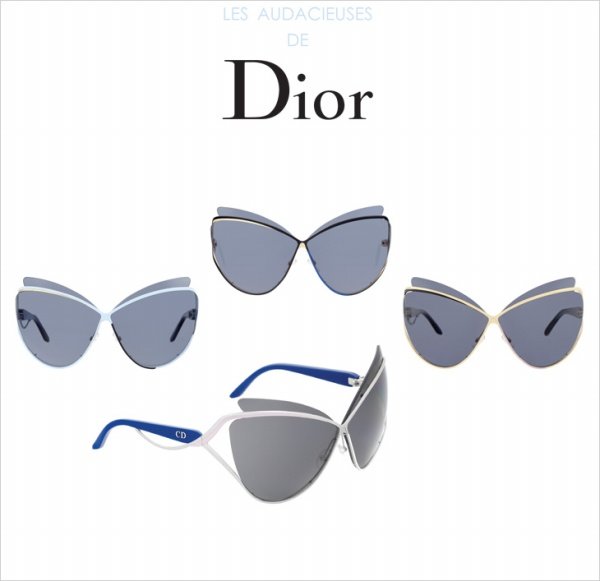 Phong cách retro trong các kiểu kính mới của Dior