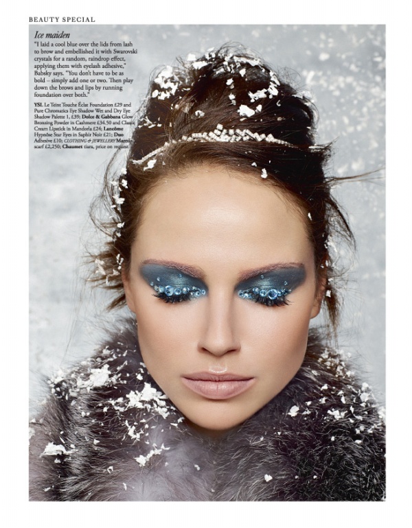 ‘Snow Queen’: phong cách làm đẹp ngày Đông ấn tượng trên tạp chí Harrods - Harrods - Làm đẹp - Trang điểm - Hình ảnh - Thư viện ảnh