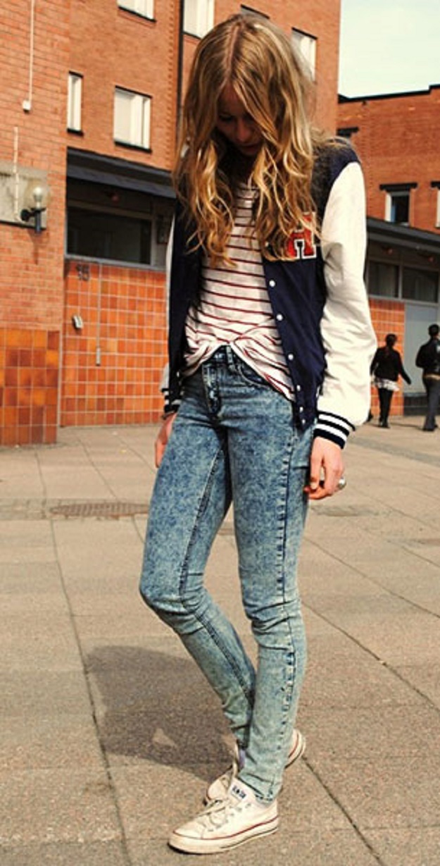 20 แฟชั่นกางเกงยีนส์ฟอก ( Acid Wash Jeans ) - กางเกงยีนส์ฟอก - แฟชั่นเสื้อผ้า - กางเกงยีนส์ - เทรนด์ใหม่ - แฟชั่นผู้หญิง - ผู้หญิง