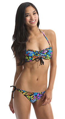 Wildflower Bandeau Bikini - Forever21 - Bikini - Swimsuit