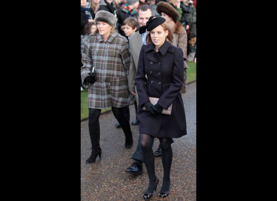Royal Members in Christmas
