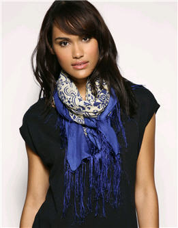Oasis Nautical Floral Square Scarf - ASOS - Scarves - Accessory