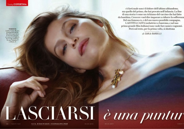 Laetitia Casta lả lơi trên tạp chí Vanity Fair Ý tháng 3/2014 - Sao - Tin Thời Trang - Hình ảnh - Người mẫu - Laetitia Casta - Vanity Fair Ý