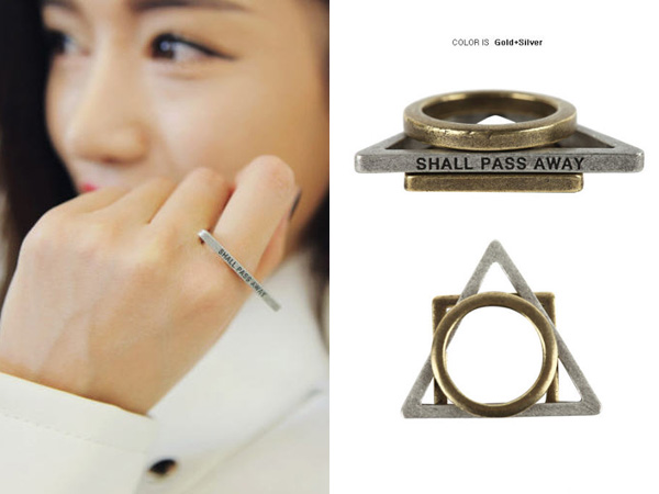 แหวนแฟชั่น ดีไซน์เก๋ๆ สำหรับสาวอินเทรนด์ สวยสะดุดตา!!