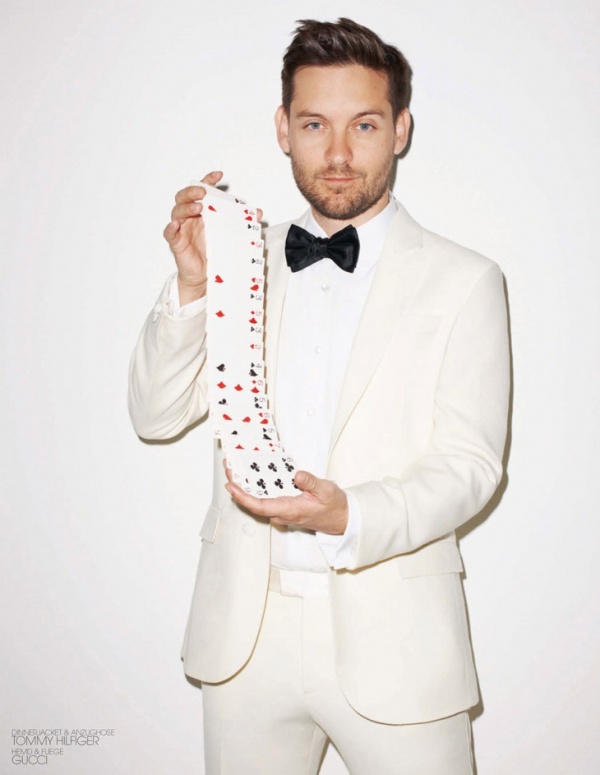 Tobey Maguire "Lập Dị" Trên Tạp Chí Interview Đức Tháng 6/2013 - Tobey Maguire - Terry Richardson - Tạp chí - Tạp chí Interview - Sao