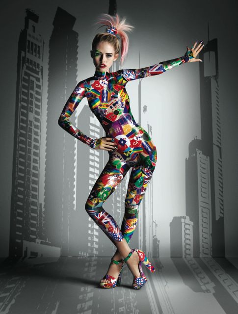 Sultry Maybelline 2013 Calendar Models - Models Painted as New York City Scenes - Maybelline - Model - Fashion News - Freja Beja Erichsen - Charlotte Free - Jessica White - Julia Stegner - Shu-Pei Qin - Kemp Muhl - Emily DiDonato - Erin Wasson - Photo