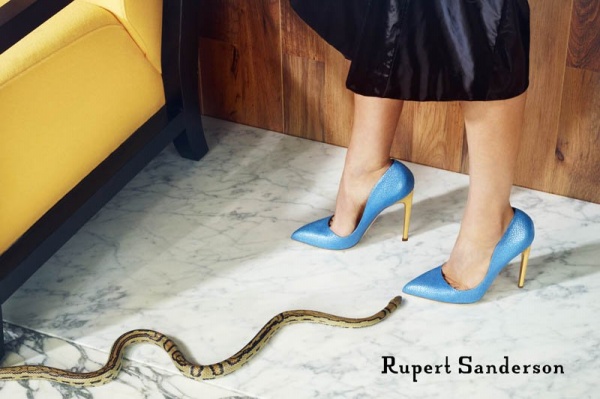 Rắn xuất hiện trong quảng cáo Xuân/Hè 2014 của Rupert Sanderson [PHOTOS] - Rupert Sanderson - Giày - Nhà thiết kế - Tin Thời Trang - Hình ảnh - Thời trang - Thời trang nữ - Thư viện ảnh - Bộ sưu tập