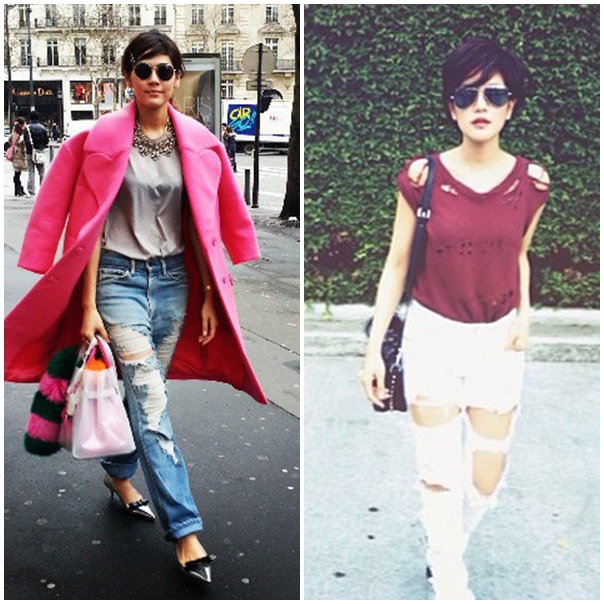 แฟชั่นกางเกงยีนส์ขาดวิ้น สไตล์สาวเซอร์ แซ่บเว่อร์! - Celeb Style - แฟชั่นวัยรุ่น - กางเกงยีนส์ขาด - เทรนด์ฮิต - แฟชั่นดารา - การแต่งตัว - แบบกางเกงยีนส์ขาด
