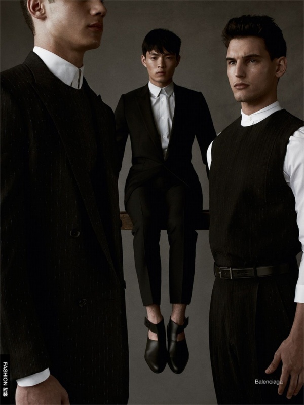 Mặc đẹp như các models tạp chí GQ Trung Quốc. - Thời trang nam - Gucci - Emporio Armani - Người mẫu - Thư viện ảnh