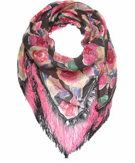 Floral Dip Dye Scarf - Miss Selfridge - Scarves - Accessory
