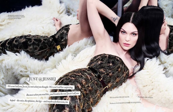 Jessie J toả sức hút trên trang bìa tạp chí Elle UK số tháng 11/2012 - Jessie J - Tin Thời Trang - Tạp chí thời trang - Elle UK - Phong Cách Sao