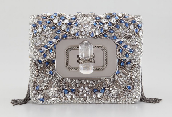 Shopping: Ví Marchesa đính đá lấp lánh trên Neiman Marcus - Thời trang nữ - Bộ sưu tập - Nhà thiết kế - Tin Thời Trang - Thời trang - Túi xách - Marchesa - Neiman Marcus