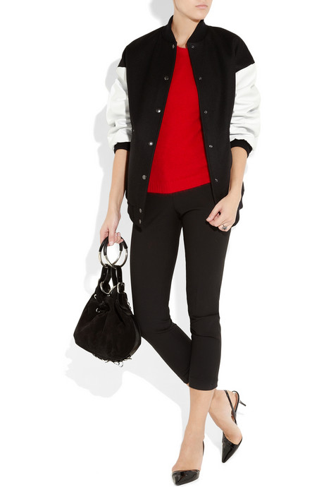 Jacket phong cách bóng chày cho nàng thể thao - Thời trang nữ - Jacket
