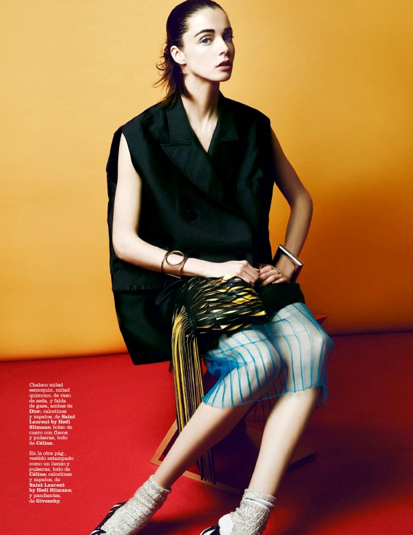 Charon Cooijmans sành điệu cùng thời trang họa tiết trên tạp chí Marie Claire Tây Ban Nha tháng 4/2014 - Người mẫu - Thời trang nữ - Thời trang - Hình ảnh - Marie Claire - Charon Cooijmans