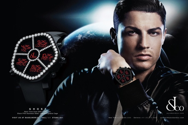 Cristiano Ronaldo - Người Mẫu Lịch lãm Cho Nhãn Hiệu Đồng Hồ Jacob & Co - Jacob & Co - Sao nam - Đồng hồ - Cristiano Ronaldo