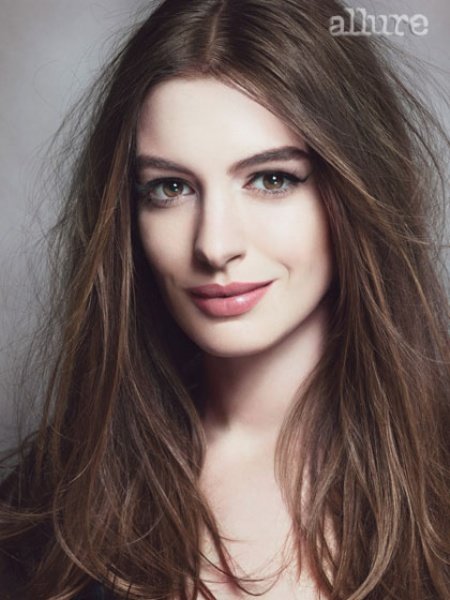Anne Hathaway's First Cover Shoot For Allure