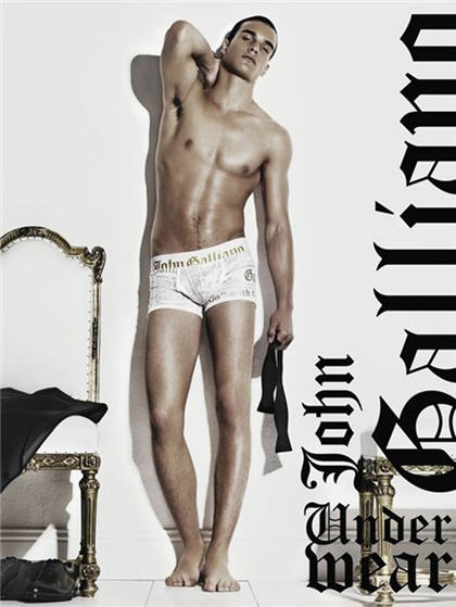 John Galliano Underwear Fall 2010 Advertising Campaign - Fashion - Underwear - John Galliano