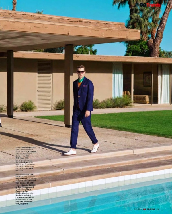George Barnett Chụp Ảnh Cho Tạp Chí GQ Anh Tháng 5/2014 - George Barnett - Người mẫu - Tin Thời Trang - Thời trang - GQ Anh - Hình ảnh