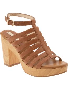 Marci strappy platform heel - Banana Republic - Shoes - Women's Shoes