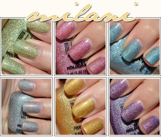 Milani Holographic Nail Lacquers for Spring