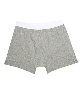 Light Grey Plain Trunks - TOPMAN - Men's Underwear - Underwear