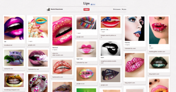 Most 10 Beauty Boards Following on Pinterest - Beauty - Trends - Hairstyles - Women's Wear - Lips - Eye Shadows