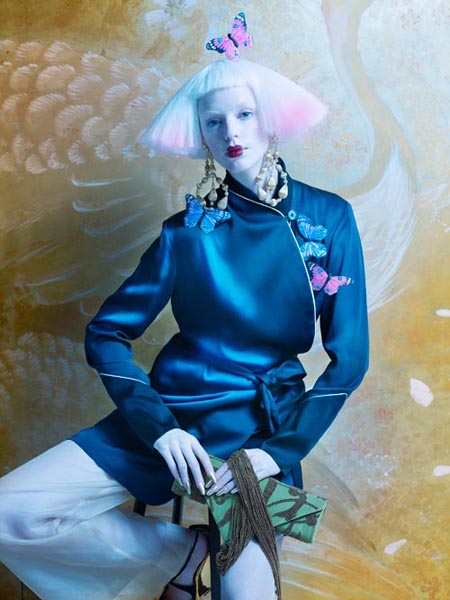 Eastern Fantasy for Elle Canada December 2012 - Elle Canada - Fashion News - Fashion Magazine - Model