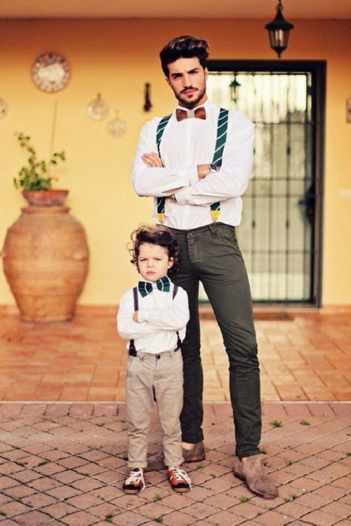 daddy and son fashion - แฟชั่น - แฟชั่นคุณผู้ชาย - อินเทรนด์ - เทรนด์แฟชั่น - เทรนด์ใหม่ - ไอเดีย - แฟชั่นเสื้อผ้า