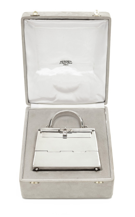 Túi xách hermes silver mini Kelly. - Túi xách