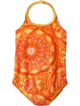 Mosaic braided halter swimsuit - Kids Swimsuit - Swimsuit - Gap