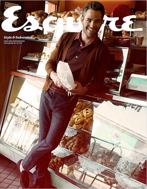 Chris Pine chụp ảnh bìa cho tạp chí Esquire Anh tháng 5 - Chris Pine - Esquire Anh - Phong Cách Sao - Tin Thời Trang