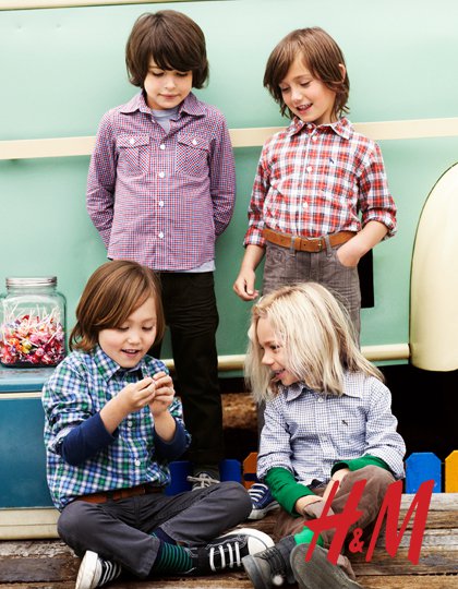 H&M Back to School Collection for Kids, 2011 - Kids Wear - Back to school