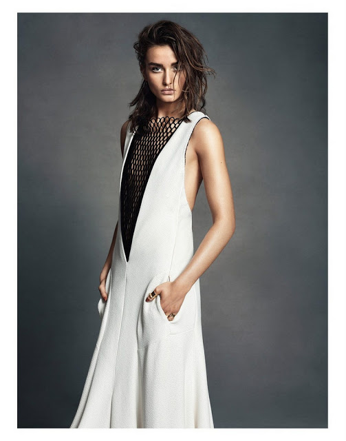 Andreea Diaconu chụp ảnh quyến rũ cho tạp chí W tháng 7 - Andreea Diaconu - Người mẫu - Tin Thời Trang - Hình ảnh