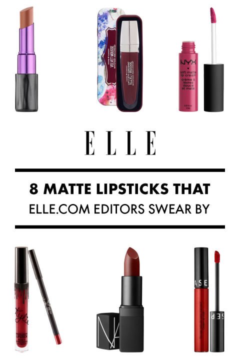 8 Matte Lipsticks