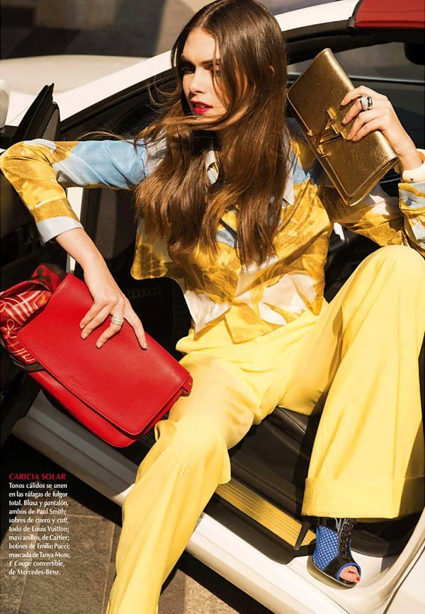 Maria Palmd sắc sảo trên tạp chí Vogue Mexico tháng 4/2014