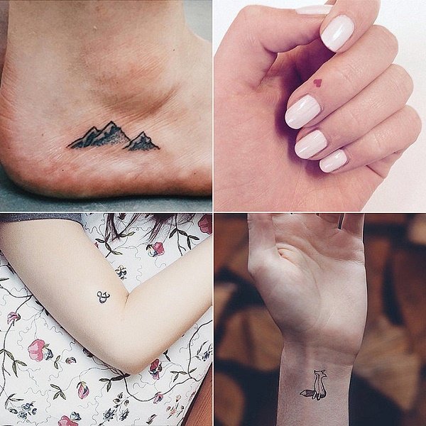 little tattoos สำหรับสาวๆที่ชอบแนวเท่ๆแต่แฝงด้วยความน่ารัก.....