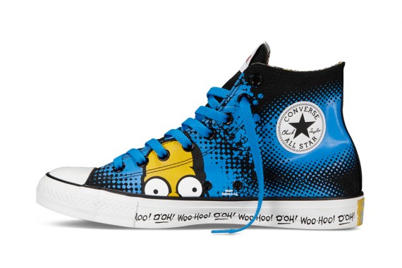BST Giày Vui Tươi Của The Simpsons Và Converse - Giày - The Simpsons - Converse - Bộ sưu tập - Thời trang - Tin Thời Trang