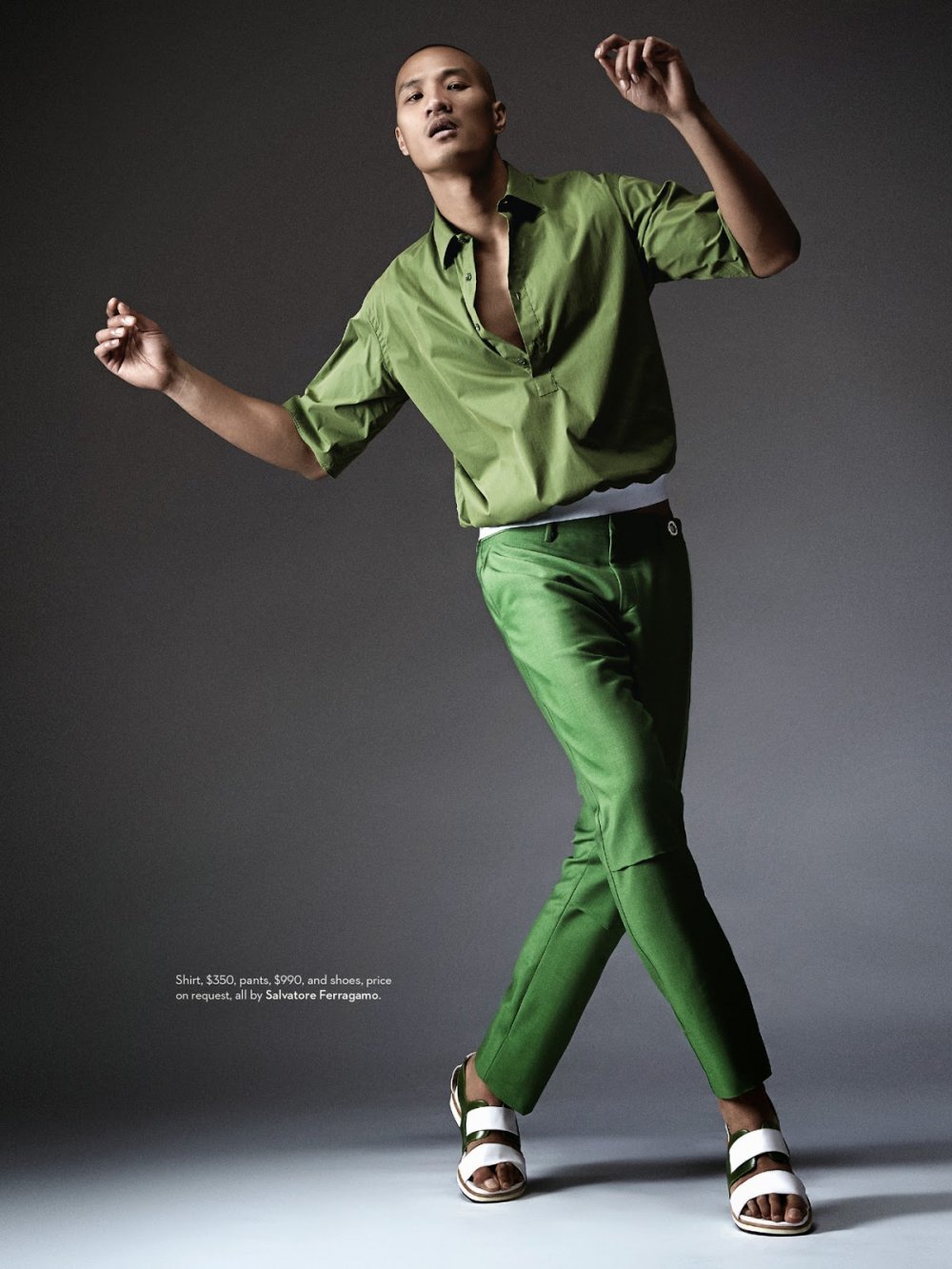 Paolo Roldan Nhún Nhảy Trên Tạp Chí Men’s Fashion Tháng 4/2014