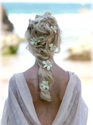 Frizure za vjenčanja: isprepletena kosa / pletenice