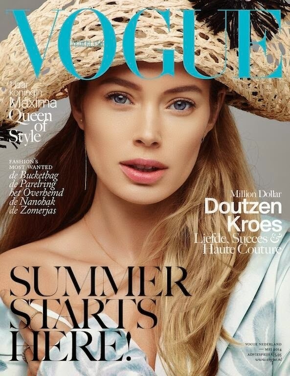 Doutzen Kroes sành điệu đón Hè trên tạp chí Vogue Hà Lan tháng 5/2014 - Người mẫu - Tin Thời Trang - Thời trang - Hình ảnh - Thời trang nữ - Doutzen Kroes - Vogue Hà Lan