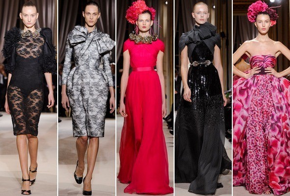 Best of Couture Week Spring 2012 - Armani Privé - Giambattista Valli - Valentino - Elie Saab - Christian Dior - Chanel - Atelier Versace - Jean Paul Gaultier - Givenchy - Alexis Mabille - แฟชั่นคุณผู้หญิง - แฟชั่นโชว์