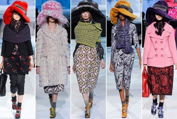 Mad Hatter: Marc Jacobs Fall 2012