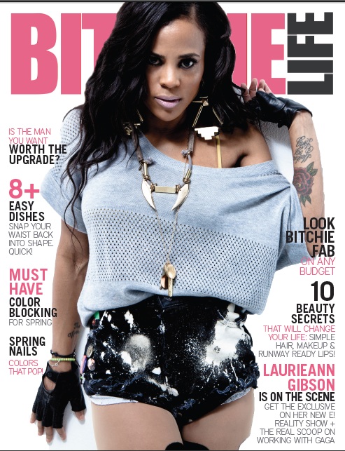 LaurieAnn Gibson's cover shoot for Necole Bitchie’s Bitchie Life 2011 - Bitchie Life - LaurieAnn Gibson - Fashion