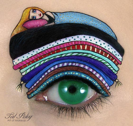 Kiểu trang điểm mắt sáng tạo từ Tal Peleg - Tal Peleg - Trang điểm - Trang điểm mắt - Chăm sóc sắc đẹp