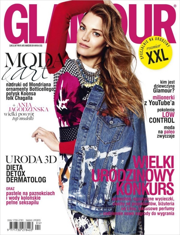 Anna Jagodzinska lên bìa tạp chí Glamour Ba Lan - Anna Jagodzinska - Glamour Ba Lan - Người mẫu - Tin Thời Trang - Thời trang - Hình ảnh - Thời trang nữ