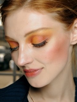Orange Eye Makeup for 2010