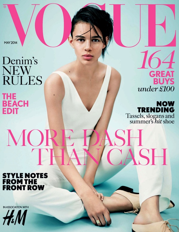 Leona Binx Walton diện thời trang H&M trên tạp chí Vogue Anh tháng 5/2014 - Leona Binx Walton - Vogue Anh - H&M - H&M Xuân/Hè 2013 - Người mẫu - Thời trang - Thời trang nữ - Hình ảnh - Tin Thời Trang